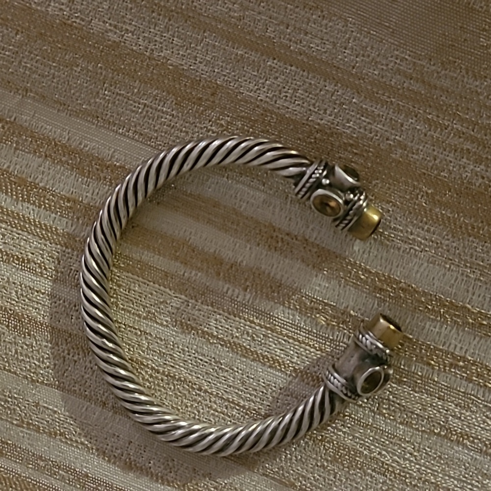 Sterling Silver Twisted Bracelet
